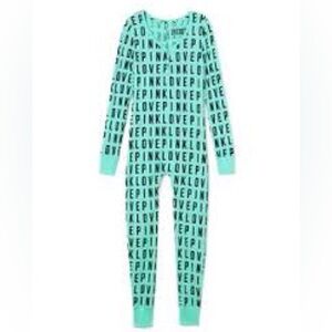 PINK VS thermal onesie